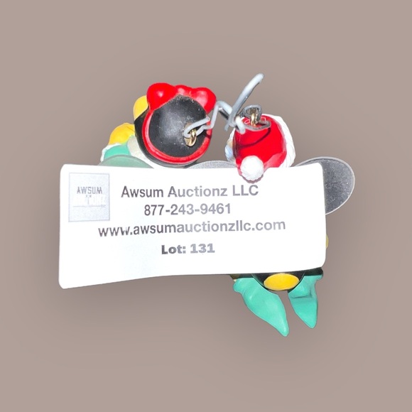 1993 Hallmark Mom & Dad To Bee Christmas Ornaments - Picture 10 of 12